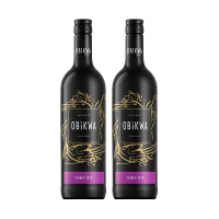 南非原瓶进口葡萄酒 奥卡瓦希拉红酒 干红葡萄酒 Obikwa 双支装750ml*2