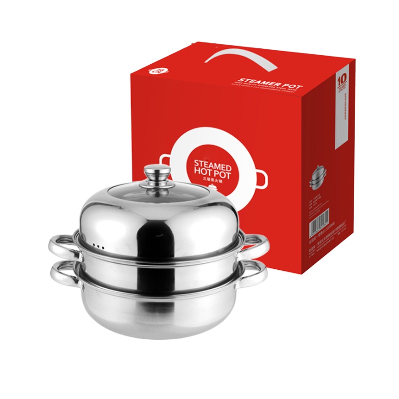 不锈钢三层蒸锅 10630