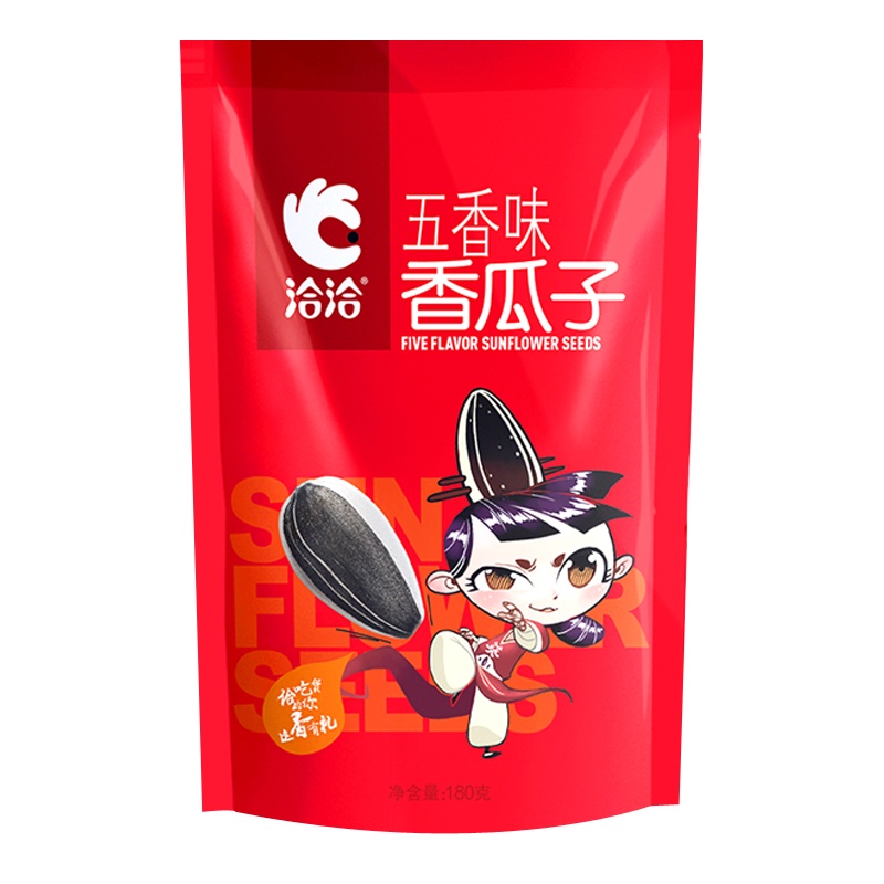 洽洽原味香瓜子恰恰葵花籽坚果炒货休闲零食小吃180g