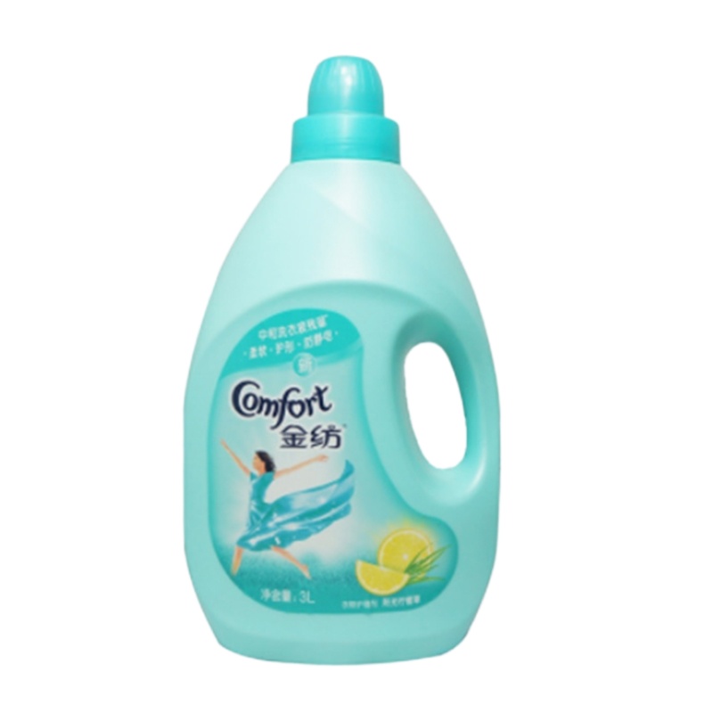 金纺 衣物护理剂淡雅樱花/阳光柠檬草瓶装 3L/瓶 4瓶/件 单件装