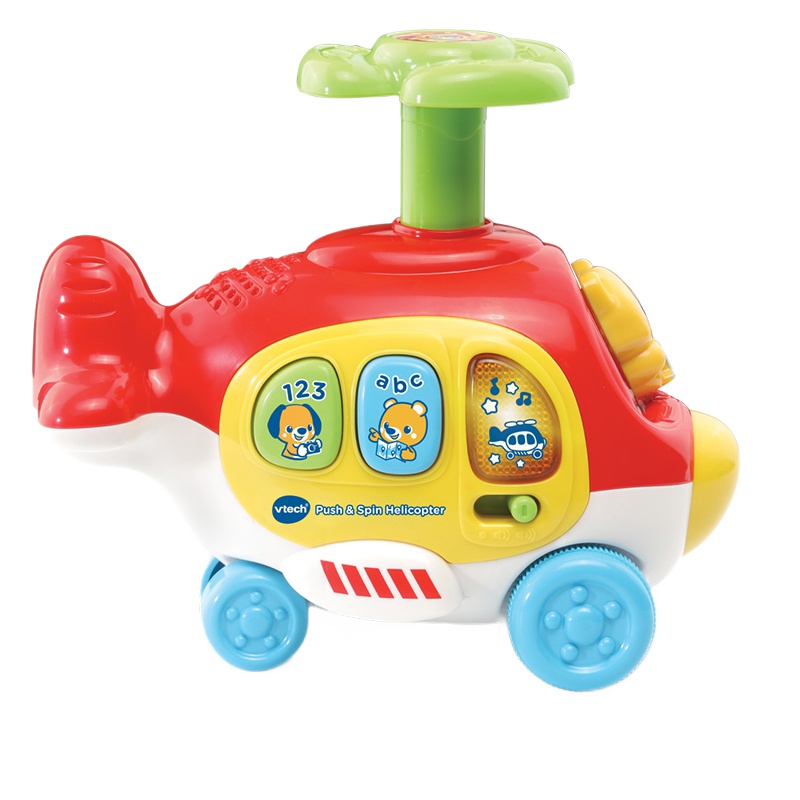 [苏宁自营]伟易达(Vtech)滑行直升机 声光数字字母早教儿童玩具