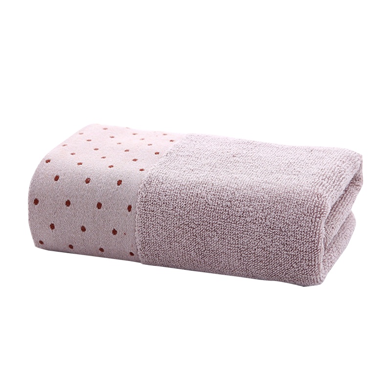 约克罗兰礼品面巾礼盒 时尚全棉星星点缀毛巾两条装 男女通用舒适吸水毛巾