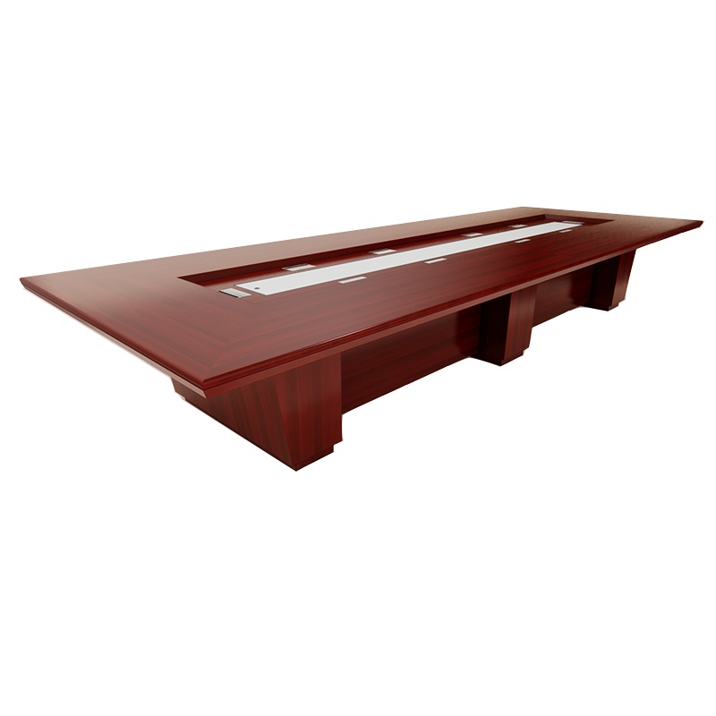 [硕辉]SH-4016会议桌 实木油漆会议桌 4000*1600*760mm