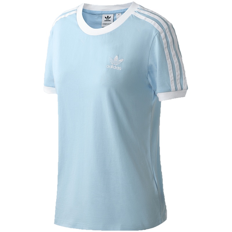adidas阿迪达斯三叶草女装运动服休闲短袖T恤FM3322