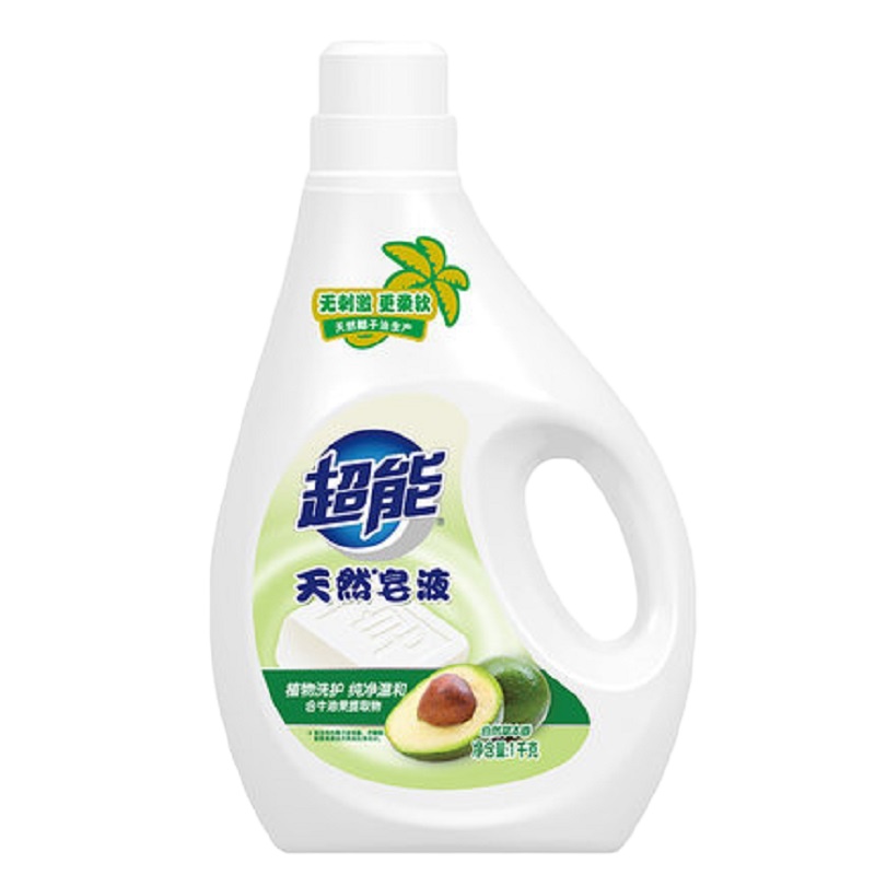 纳爱斯 1kg超能天然皂液