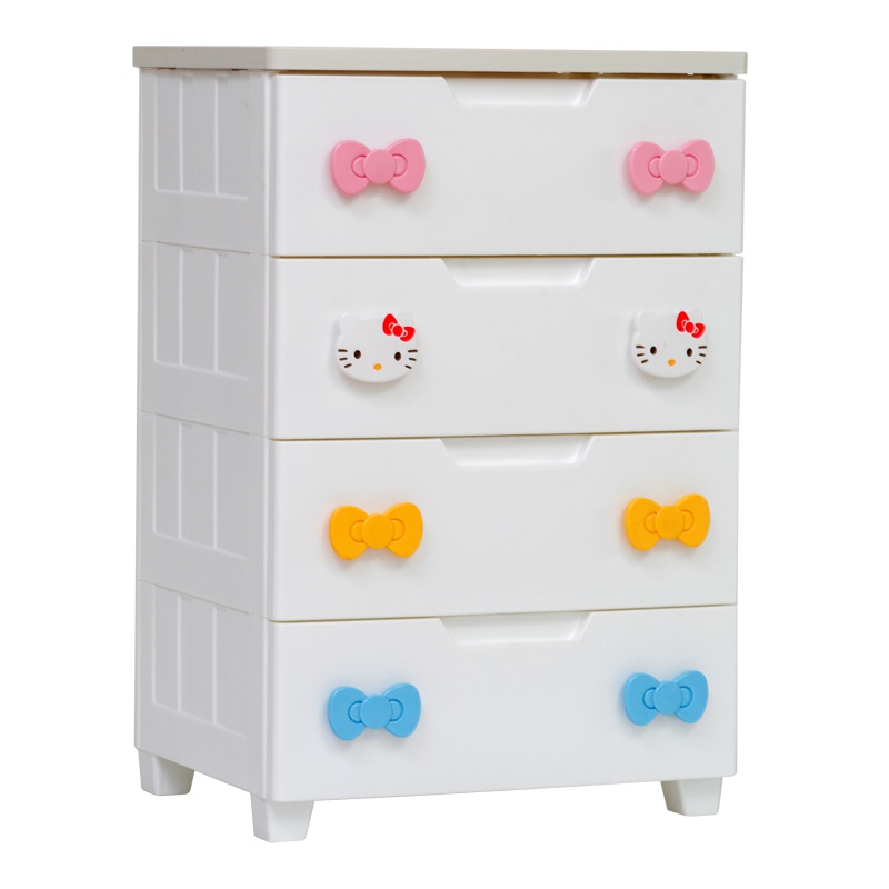 爱丽思IRIS五层密闭抽屉式收纳柜儿童衣服玩具整理柜爱丽丝宝宝衣柜