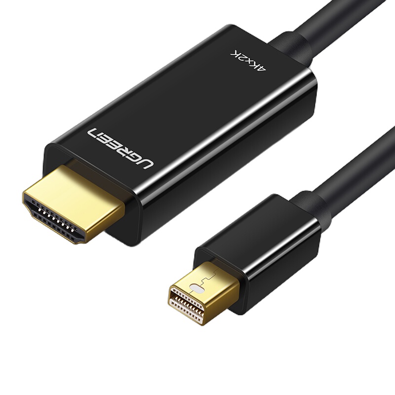 绿联(Ugreen)Mini DP转HDMI转换器线 1.5米20848