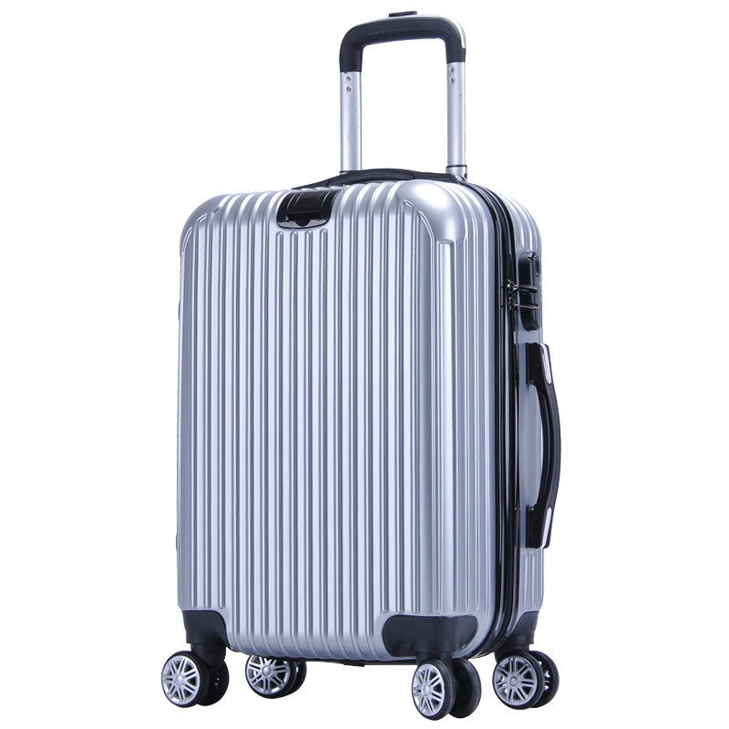 菲泽PHOZEN 挂扣款万向轮拉杆箱20寸银色