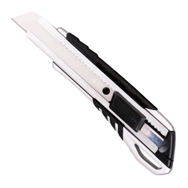 得力 Deli 2057(颜色随机) 得力锌合金美工刀(100mm，颜色随机) 1把