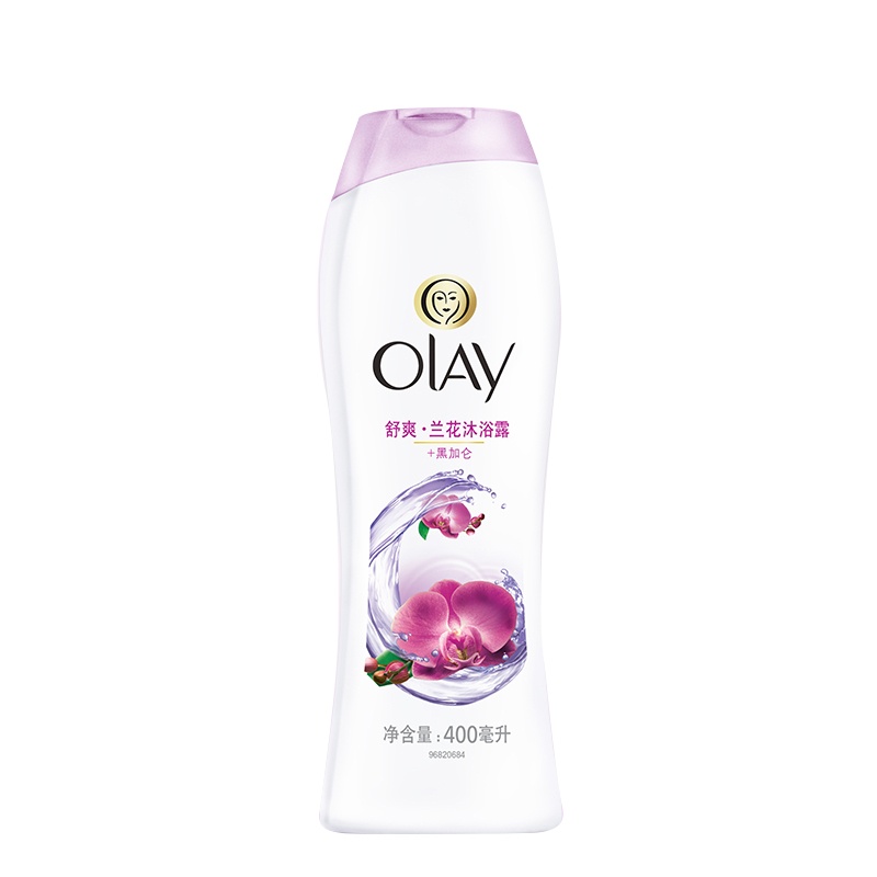 玉兰油(OLAY)舒缓清爽沐浴露400毫升泡澡 宝洁出品