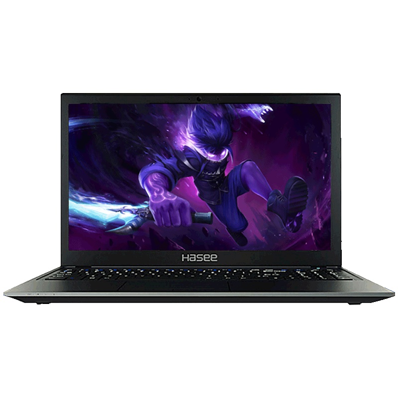 神舟(HASEE)战神K650D-G4D5 15.6英寸吃鸡游戏本笔记本电脑(G5400 4GB 256GB SSD MX150-2G独显)