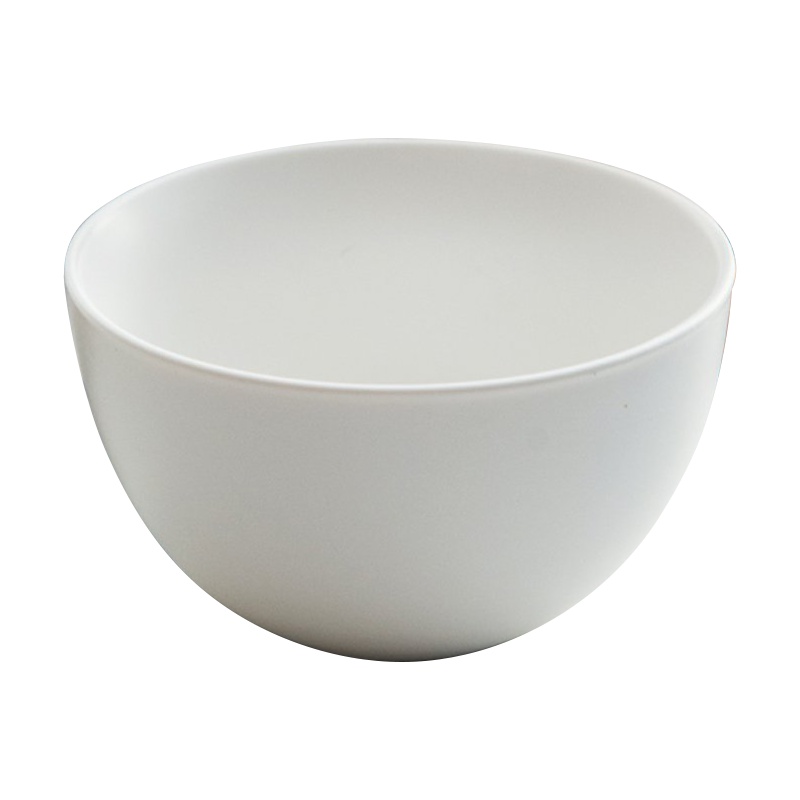 ijarl亿嘉创意北欧简约陶瓷饭碗家用餐具锡兰岛4.5英寸饭碗白色
