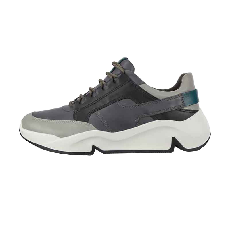 爱步(ECCO) 潮趣系列 新款男士拼色老爹鞋跑步鞋 520134