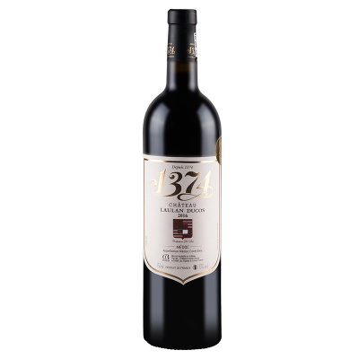 1374乐朗法国原瓶进口16公爵古堡干红葡萄酒 750ml 礼盒装