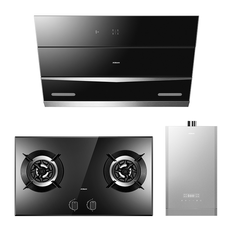 老板(ROBAM)油烟机燃气灶热水器27N0H+57B0(液化气)+HT610-14L厨电套装烟灶热套装烟灶套餐