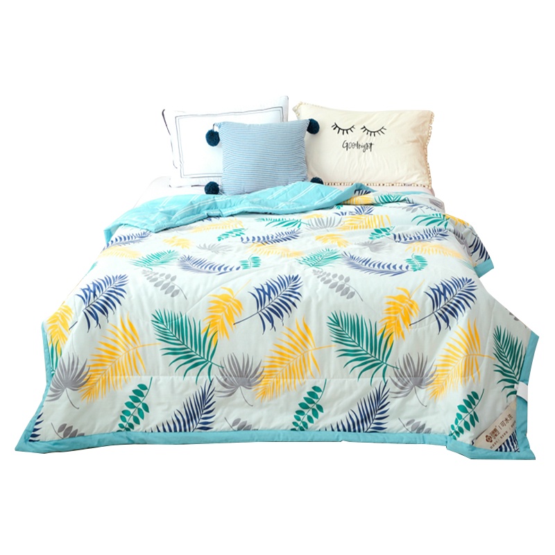 洁丽雅(grace)卡通印花夏凉被学生宿舍单双人双面印花夏被