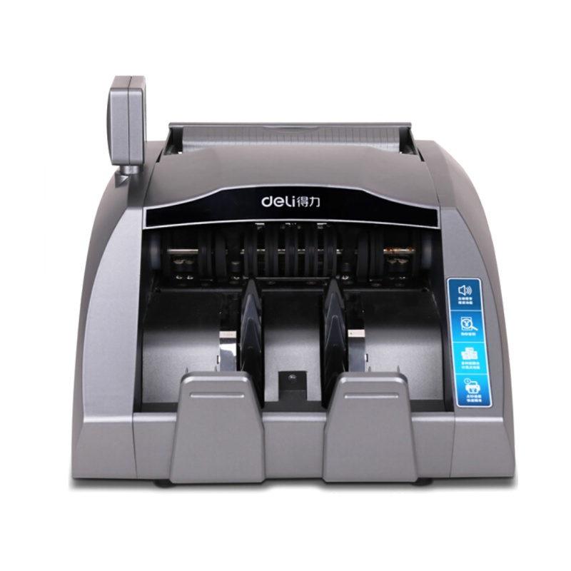 得力(deli)T831办公智能验钞机(智能语音 1-999张)