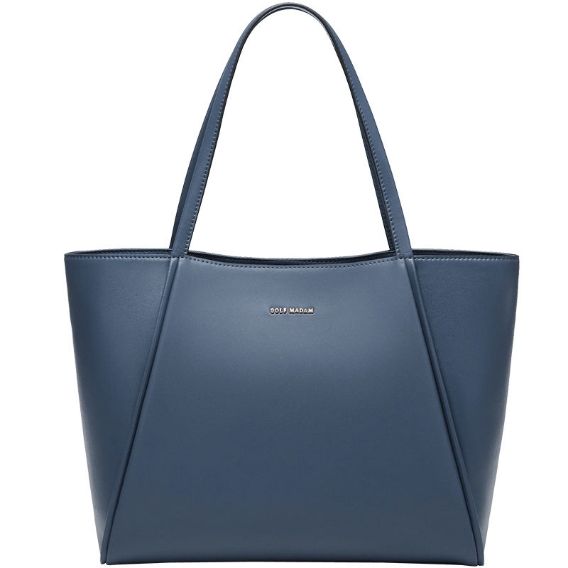 高尔夫GOLF时尚牛皮通勤简约妈咪包单肩包包手提包女包大容量托特包