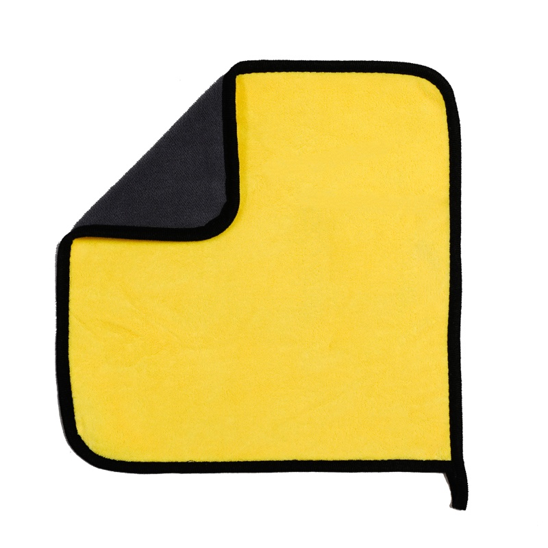 尤利特加厚洗车毛巾吸水擦车布专用玻璃不掉毛鹿皮抹布工具汽车用品6条30cm*30cm