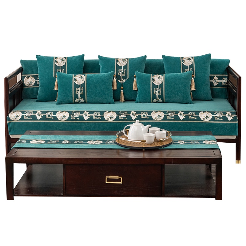 京城派 新款简约四季沙发垫套装防滑沙发坐垫子123组合夏季雪尼尔沙发垫布艺沙发套罩巾全包支持定制贵妃坐垫飘窗垫子