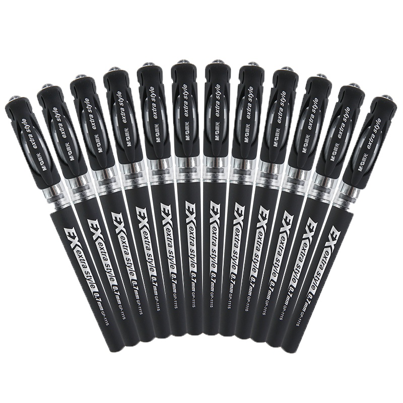 得力(deli) 1115签字笔 12支/盒 0.7mm