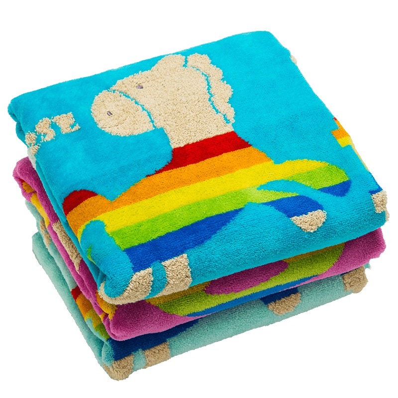 棉田 棉花马儿童 毛巾被 割绒 柔软舒适 单人空调被SKT0403