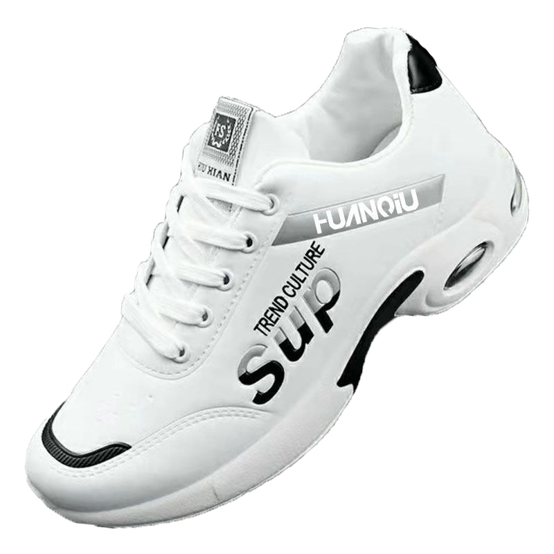 环球软底运动鞋子男款秋季潮百搭2021新款防滑防水皮面透气休闲鞋