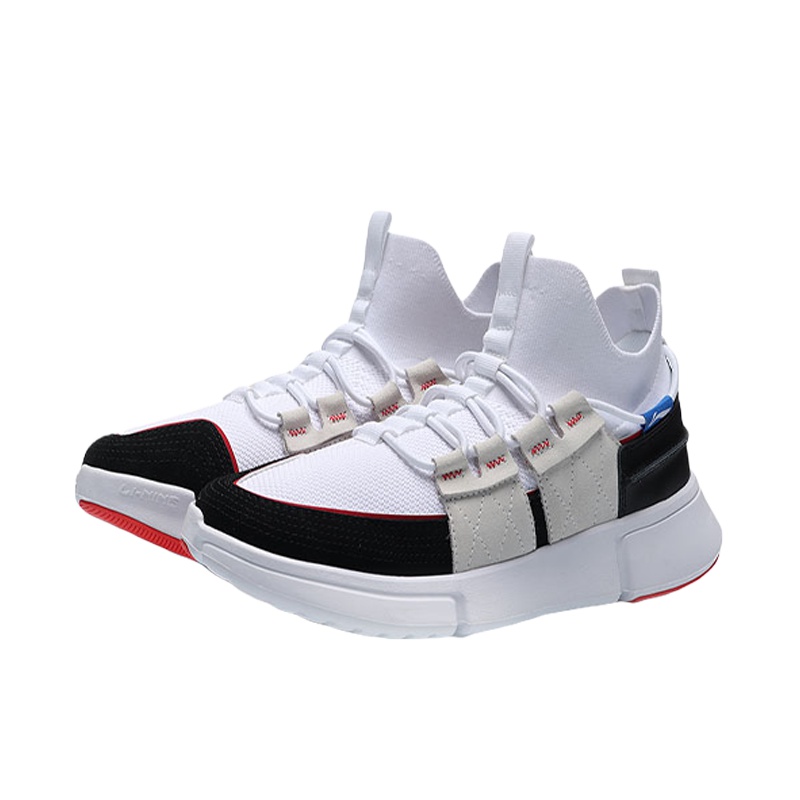 李宁 2019新品 男款篮球鞋AGBP067一体织透气老爹鞋