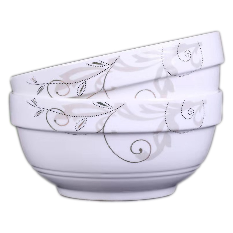 [面碗2个装15cm]日式大碗家用大汤碗陶瓷大号家用新款饭碗宿舍用学生面碗家用-可爱猫