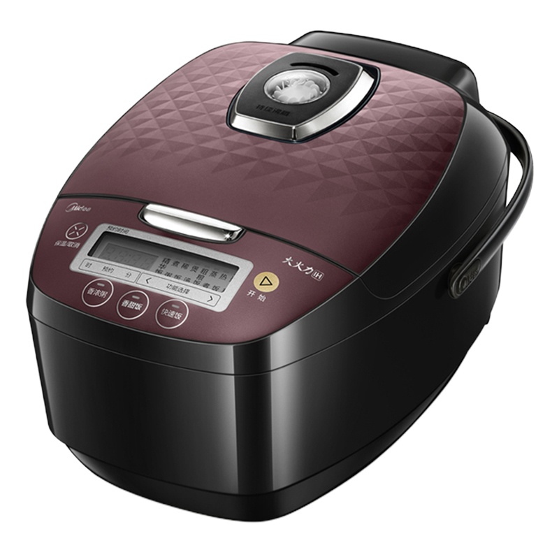 美的(Midea)家用电饭煲HF40C5 4升 IH全智能电饭煲 IH加热 24小时预约