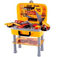 乐缔 过家家 儿童玩具工具箱益智玩具 儿童角色扮演 仿真工程师 工具手推车男女孩玩具礼物