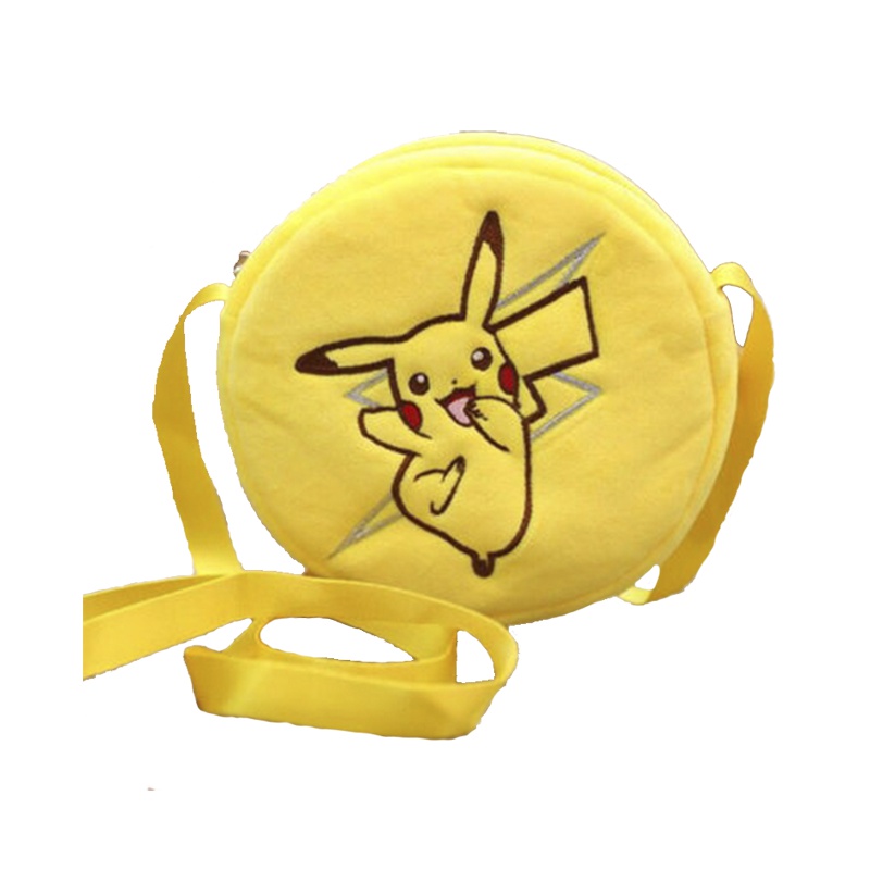 宝可梦 皮卡丘系列圆形小挎包(可爱款)LB1019