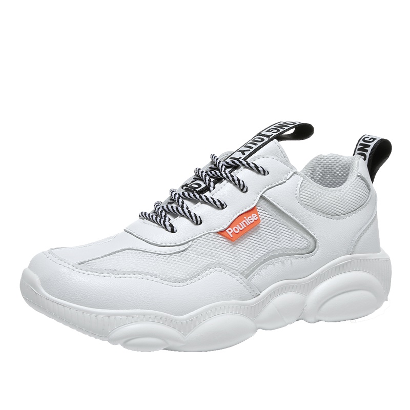 朴尼斯(Pounise)19年春季款网布透气韩版小熊鞋运动休闲鞋 LL59-9999