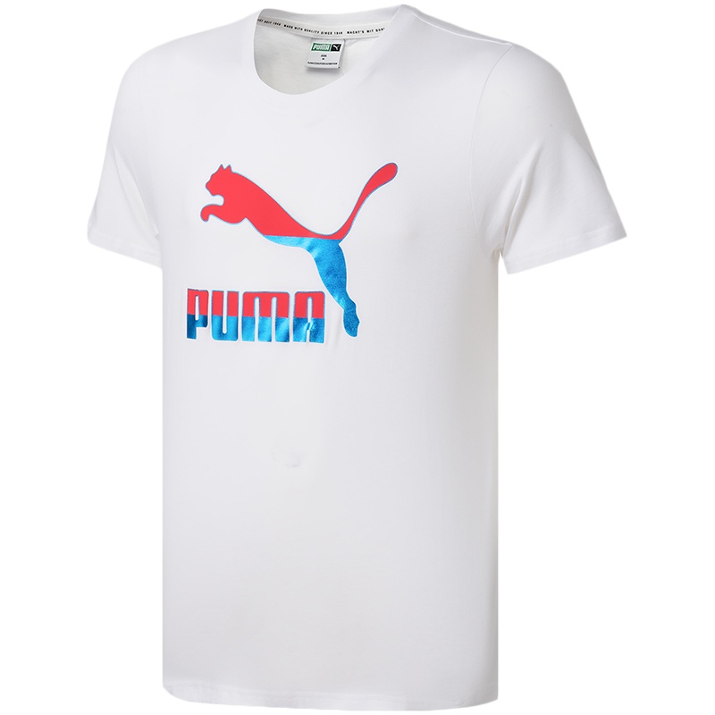 彪马PUMA男装运动服休闲圆领短袖T恤530003