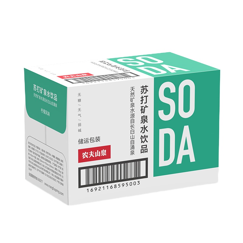 农夫山泉苏打水 410ML/瓶/15瓶/件