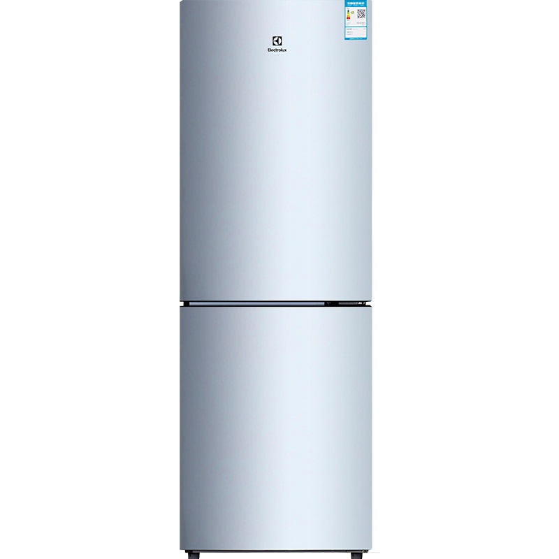 伊莱克斯 218升 两门 风冷无霜冰箱 家用小身材大容量 电子控温 快速制冷 节能低噪电冰箱EBE2201TS