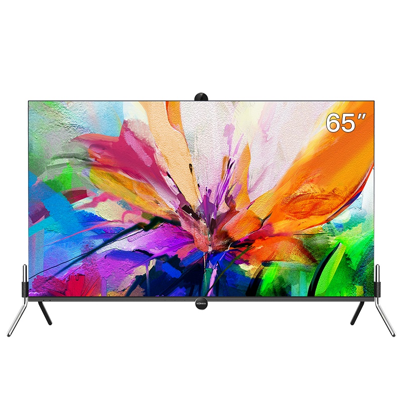 康佳电视 65英寸 声控交互式 AloT智屏 可升降摄像头 智慧双屏 4K超清 智能电视机 LED65R3