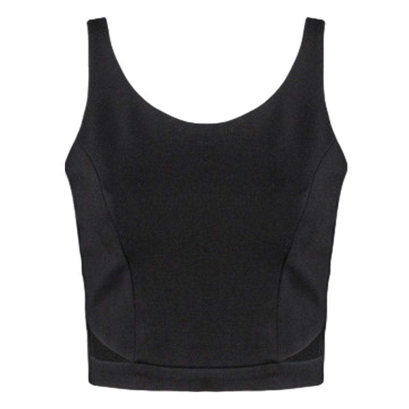 【福利款】拉夏贝尔镂空吊带短款背心