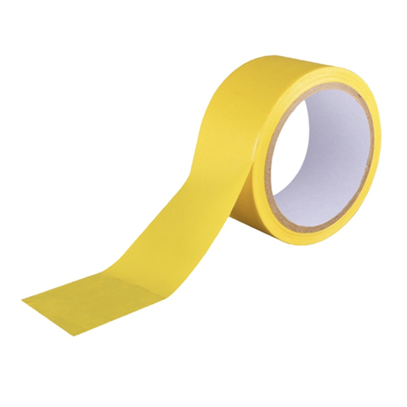 pvc黄色警示胶带48mm*3m*3卷