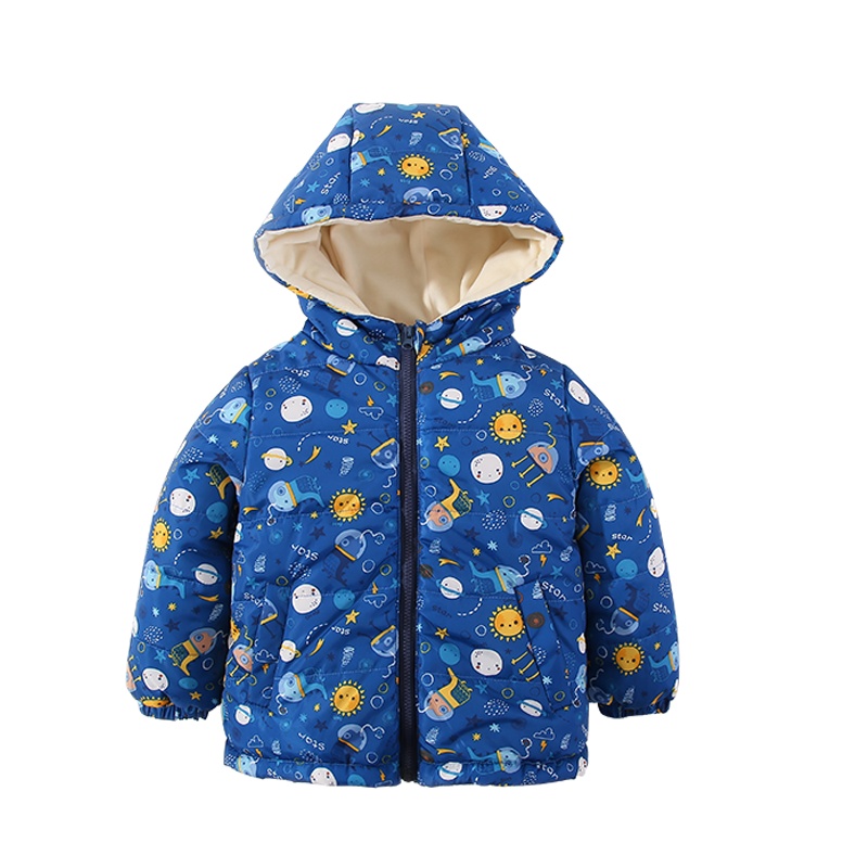 儿童棉袄2020年新款男童加厚棉服短款韩版棉衣冬装外套