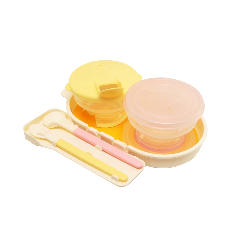 [贝亲官方旗舰店]贝亲婴儿喂哺套装喂食碗勺子儿童宝宝餐具辅食工具儿童餐具套装组