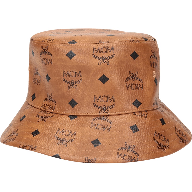 MCM 男女中性 涂层帆布帽子渔夫帽水桶帽 MEHAAMM04