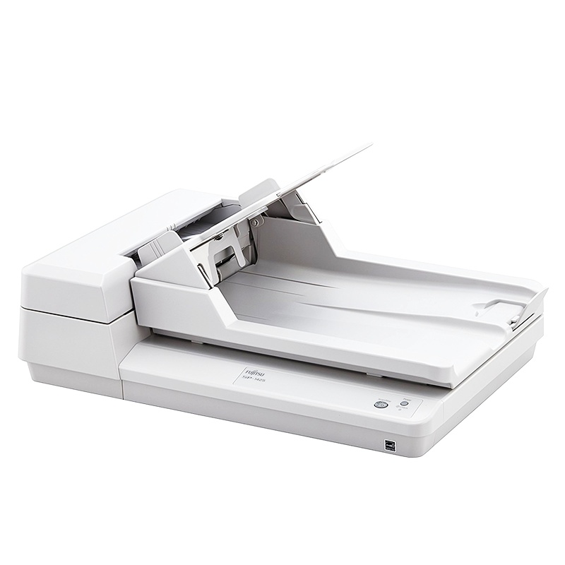 富士通（Fujitsu）SP-1425 A4高速双面自动进纸带平板扫描仪25页50面平台及馈纸式