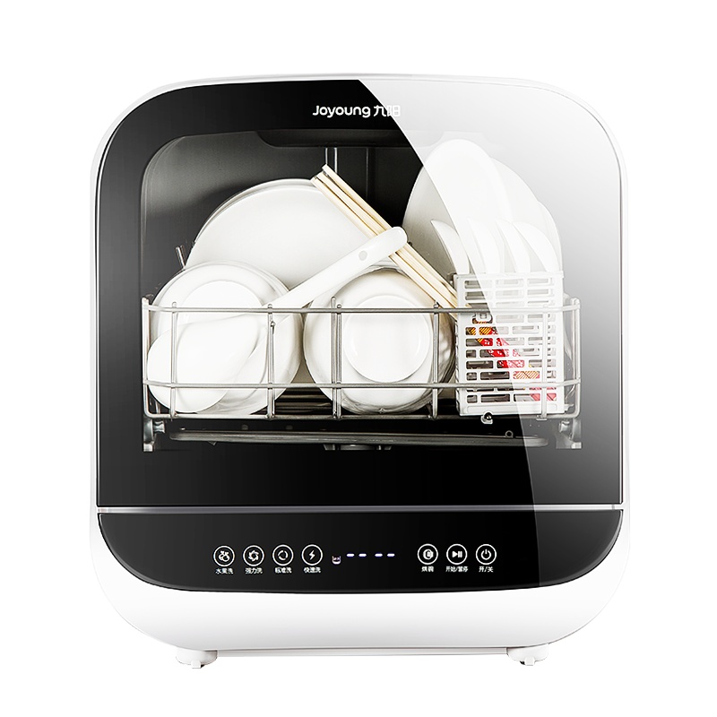 九阳(Joyoung)全自动洗碗机台式智能X6 家用4套 高温可洗水果