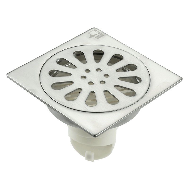 潜水艇(submarine)地漏不锈钢地漏防臭芯防堵盖纯铜地漏可加三通GF50-10A