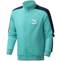 PUMA彪马男装T7跑步训练运动服立领针织外套59597635