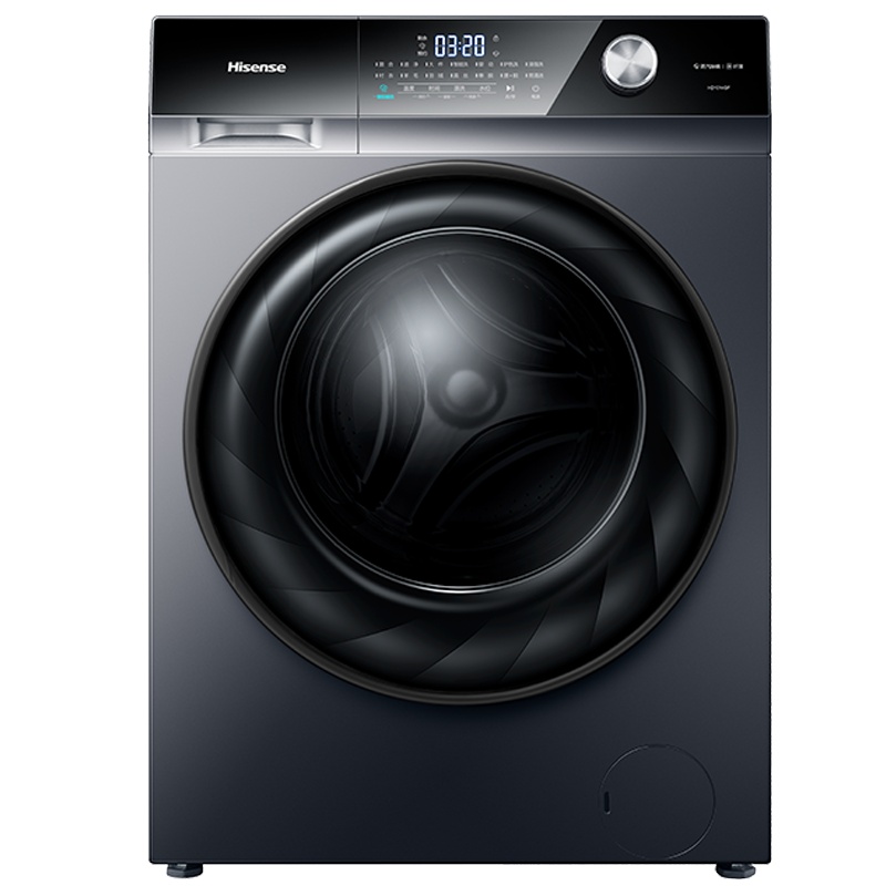 海信(Hisense)洗衣机 10公斤 全自动家用变频 滚筒洗衣机 蒸汽一键除菌HG100DG14FT
