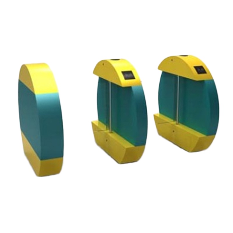 齐亮宝贝C9023智慧幼儿园门禁人行通道卡通摆闸机箱