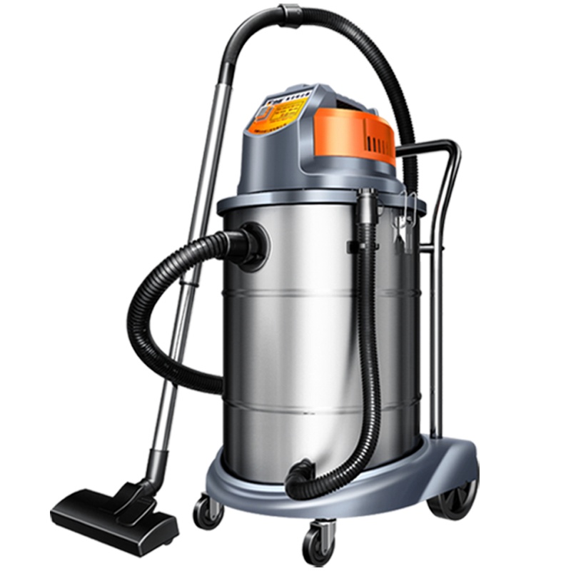 杰诺工业吸尘器大功率大型桶式干湿两用商用酒店宾馆洗车场工厂202-50L升级版商用吸尘器