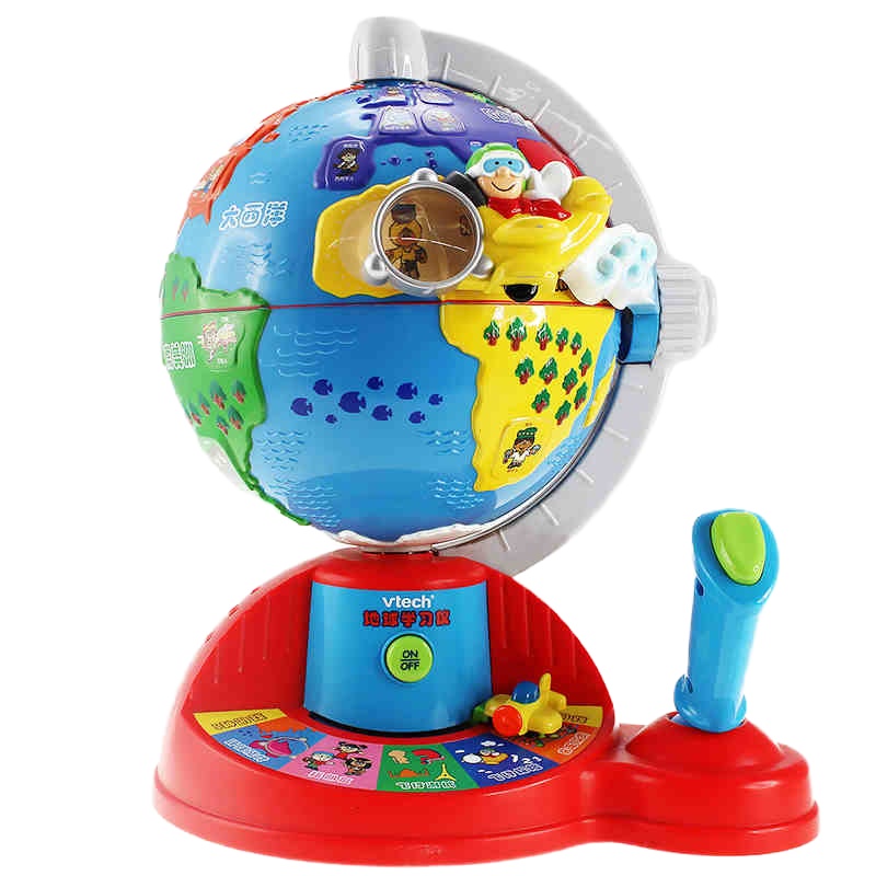 VTech 伟易达地球学习仪点触学习桌画板字母巴士男女孩儿童早教益智玩具